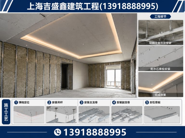 闵行区轻钢龙骨隔墙展示图